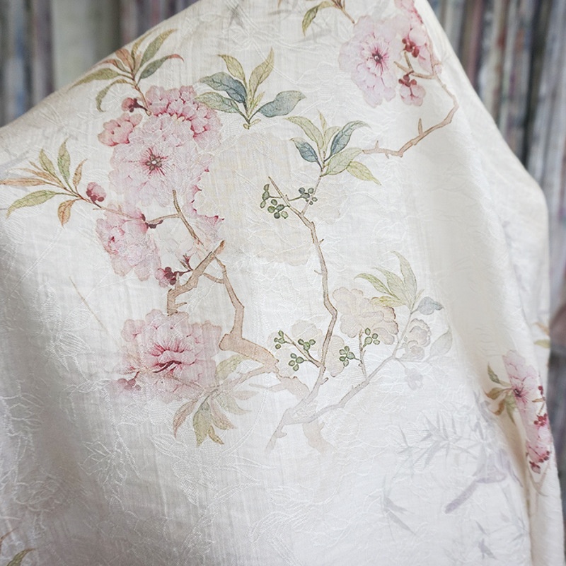 eng Textiles  Lyocell Embroide - Summer Clothing Material のレビューと価格