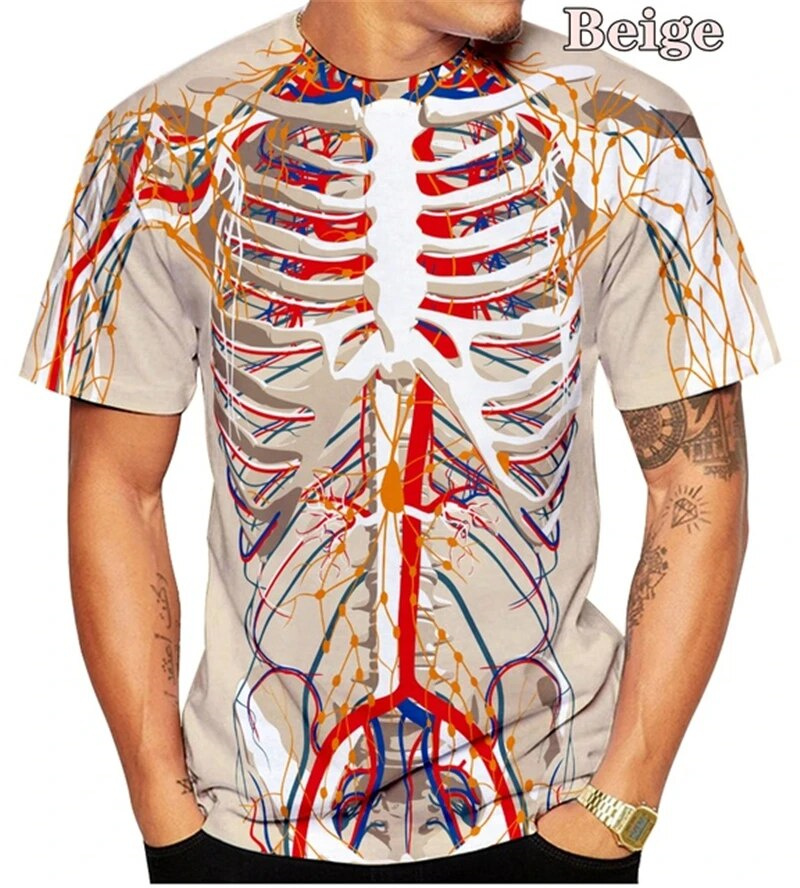 Horror Skull Skeleton Graphic  - Summer Rays Clothing のレビューと価格