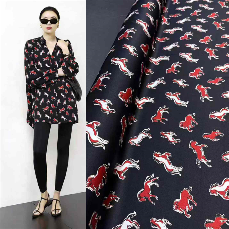 Skin-Friendly Breathable Black - Summer Clothing Material のレビューと価格