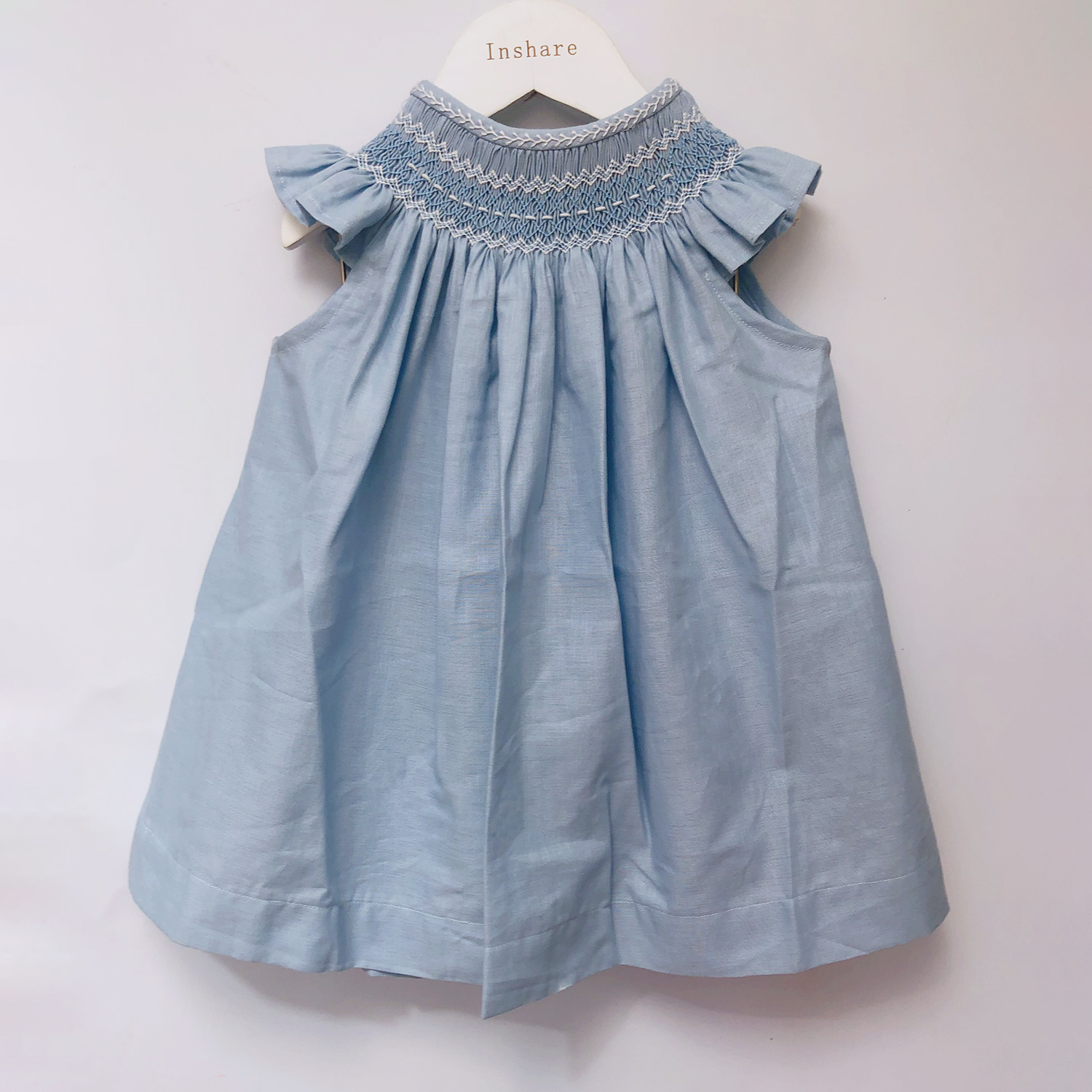 Girls Smocking Bishop Dress Su - Summer Clothing Boutiques のレビューと価格