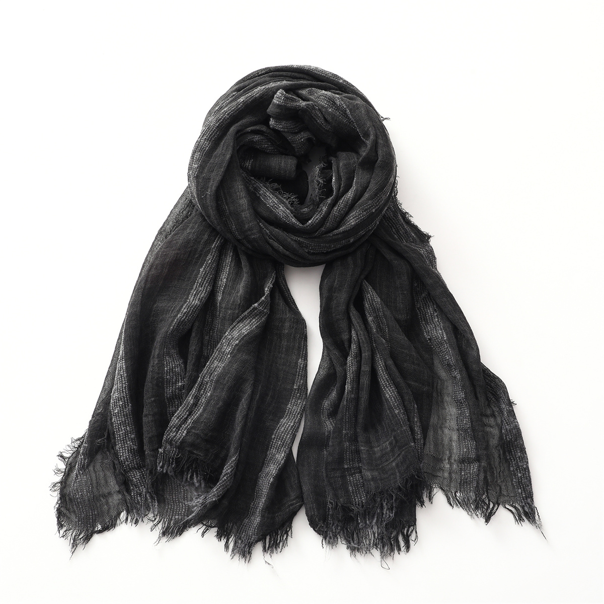 Cotton Linen Striped Scarf for - Linen Shorts Men のレビューと価格