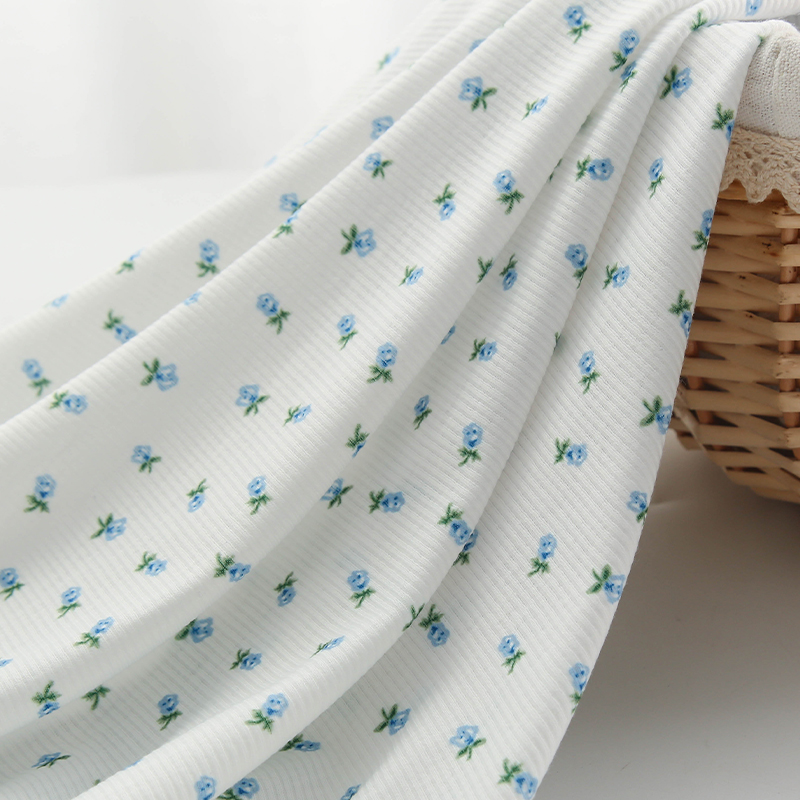 45x140cm Elastic 2X2 Knitted R - Summer Clothing Material のレビューと価格
