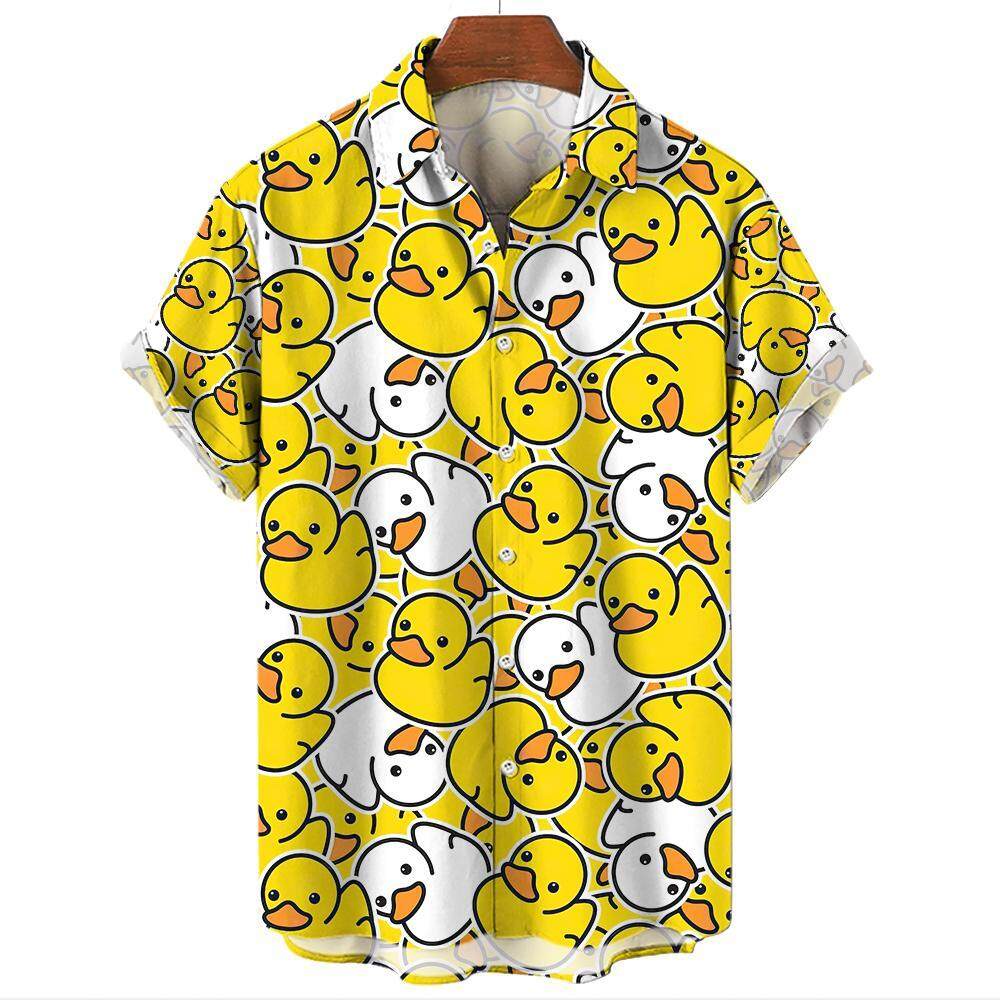 Funny Men's Shirts For Men 3d  - Summer Duck Clothing のレビューと価格