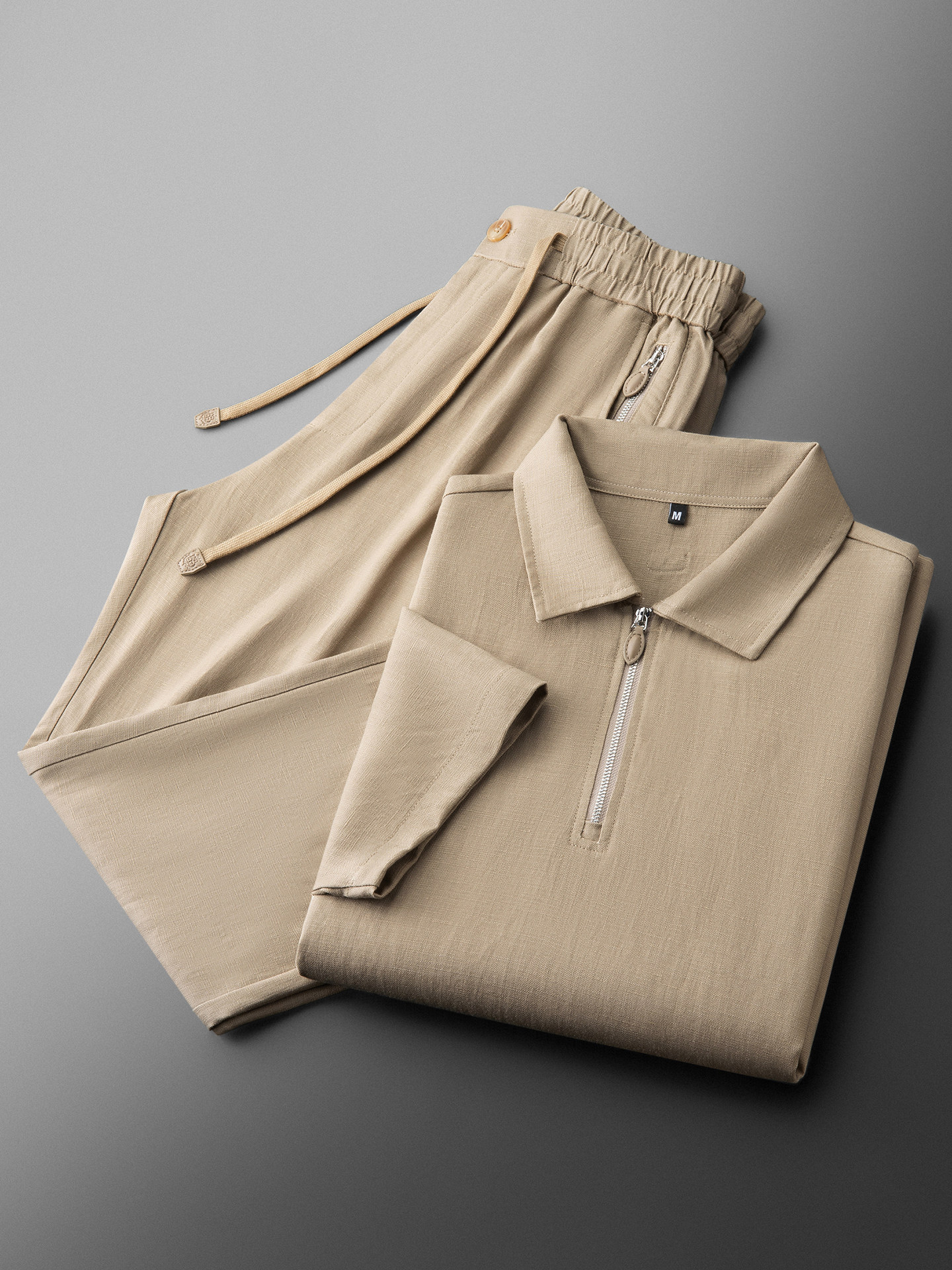 Summer High-End Texture Relaxe - Linen Shorts Men のレビューと価格