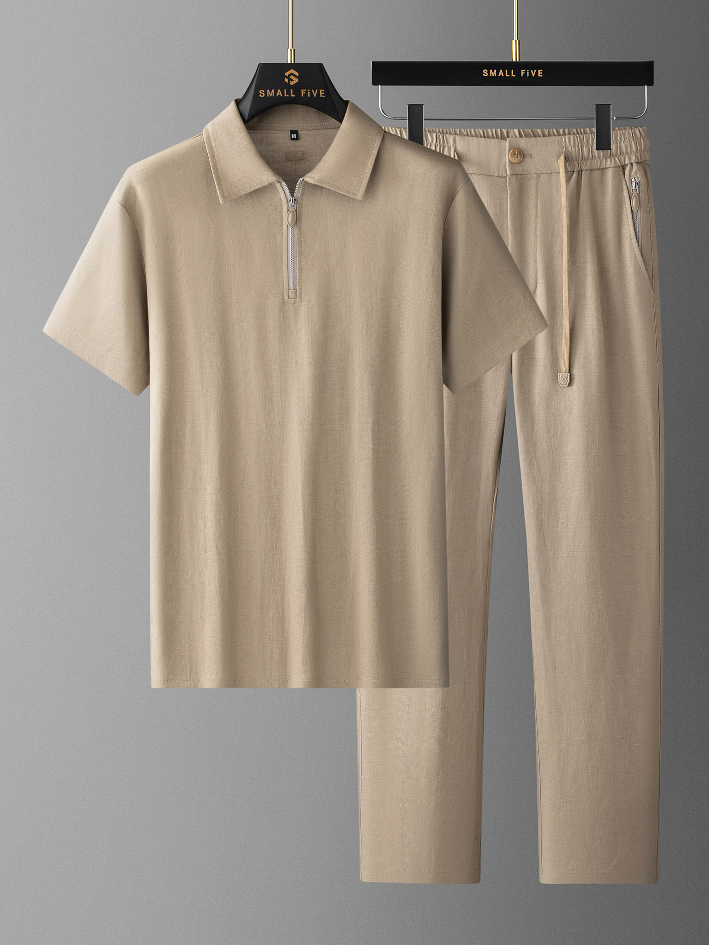 Summer High-End Texture Relaxe - Linen Shorts Men のレビューと価格